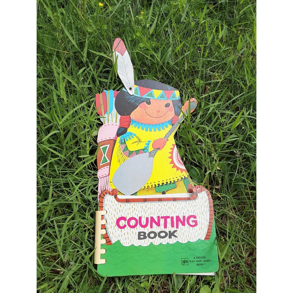 Vintage 1979 Golden Counting Book Richard Scarry Cover Art Roberta Miller 10735